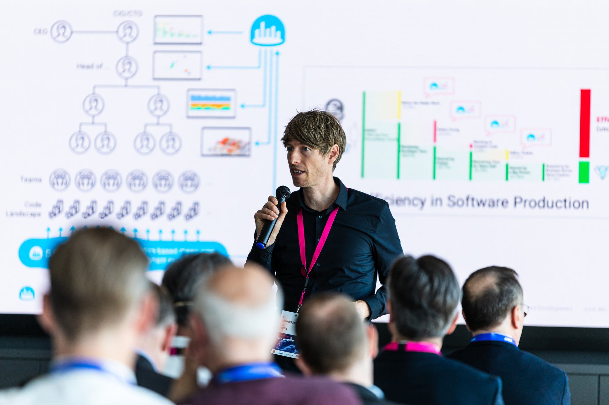 Dr. Johannes Bohnet Sharing Insights with CIOs