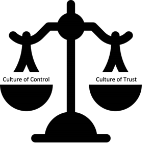 Die richtige Balance zwischen Vertrauen und Kontrolle finden