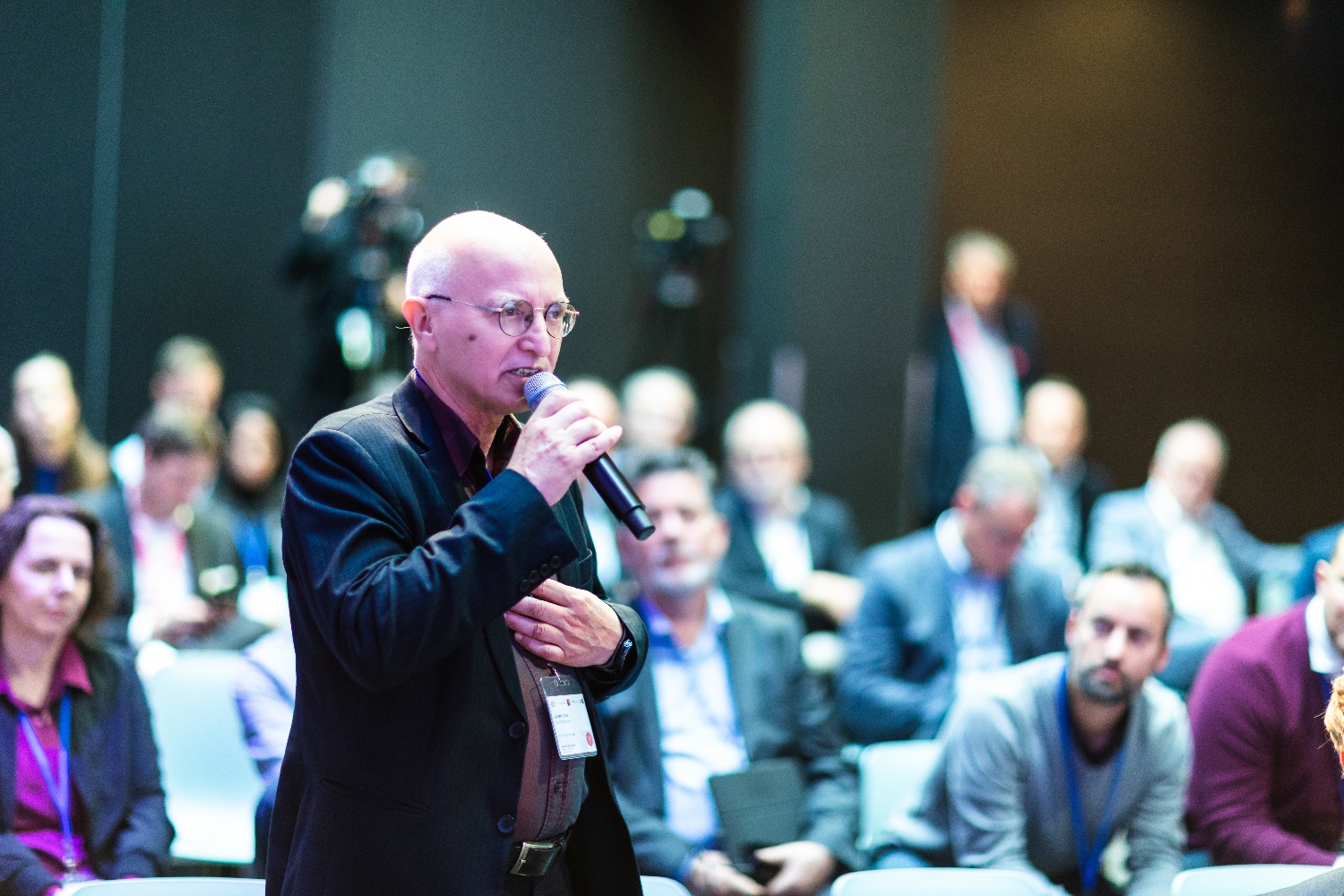 The audience of Beyond the Engine was encouraged to pose probing questions to speakers and panelists The audience of Beyond the Engine was encouraged to pose probing questions to speakers and panelists