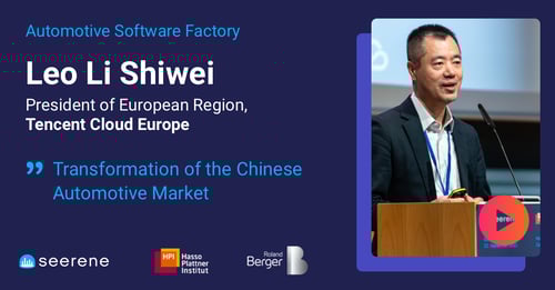Leo Li Shiwei Tencent Cloud Europe at the Hasso Plattner Institute
