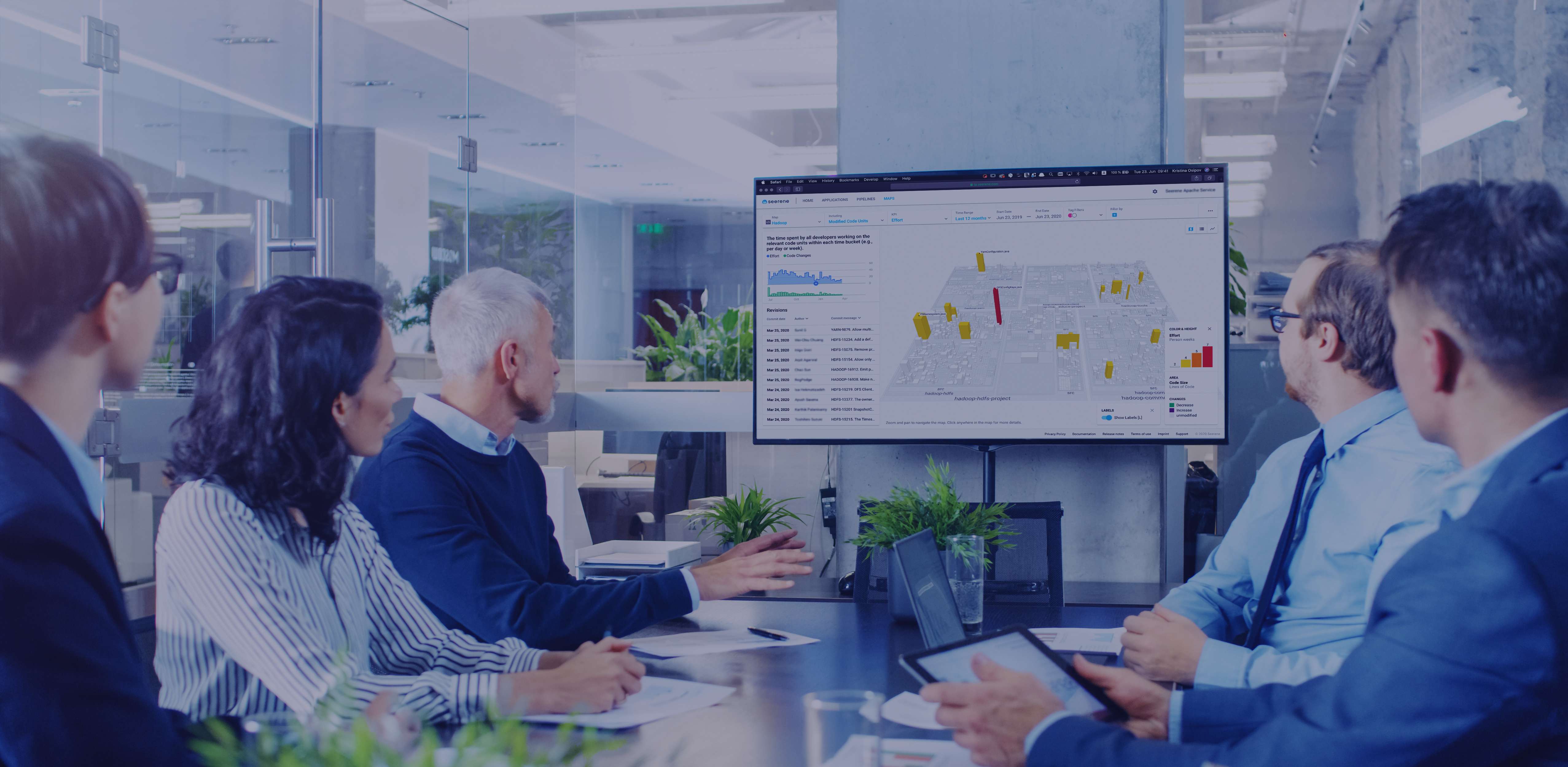 Meeting using Seerene Digital-Boardroom